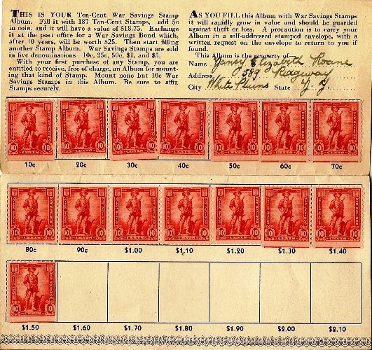 war-bond-stamp-book-first-page