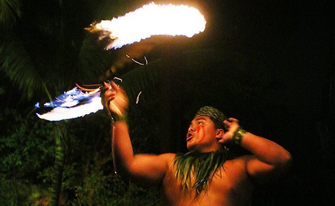 Hale Motu'apuaka at the Polynesian Cultural Center