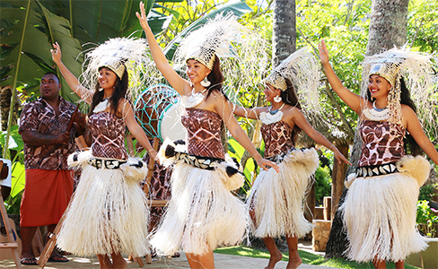 Cook Island performers at there Polynesian Cultural Center