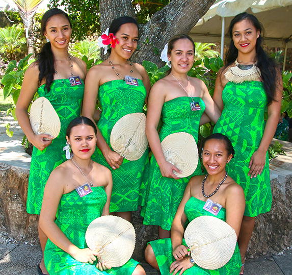 Cook Islands women at the Polynesian Cultural Center