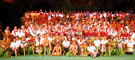 Polynesian Cultural Center 2003 alumni evening show cast