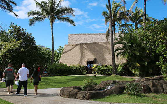 Hawaiian Village chief's house