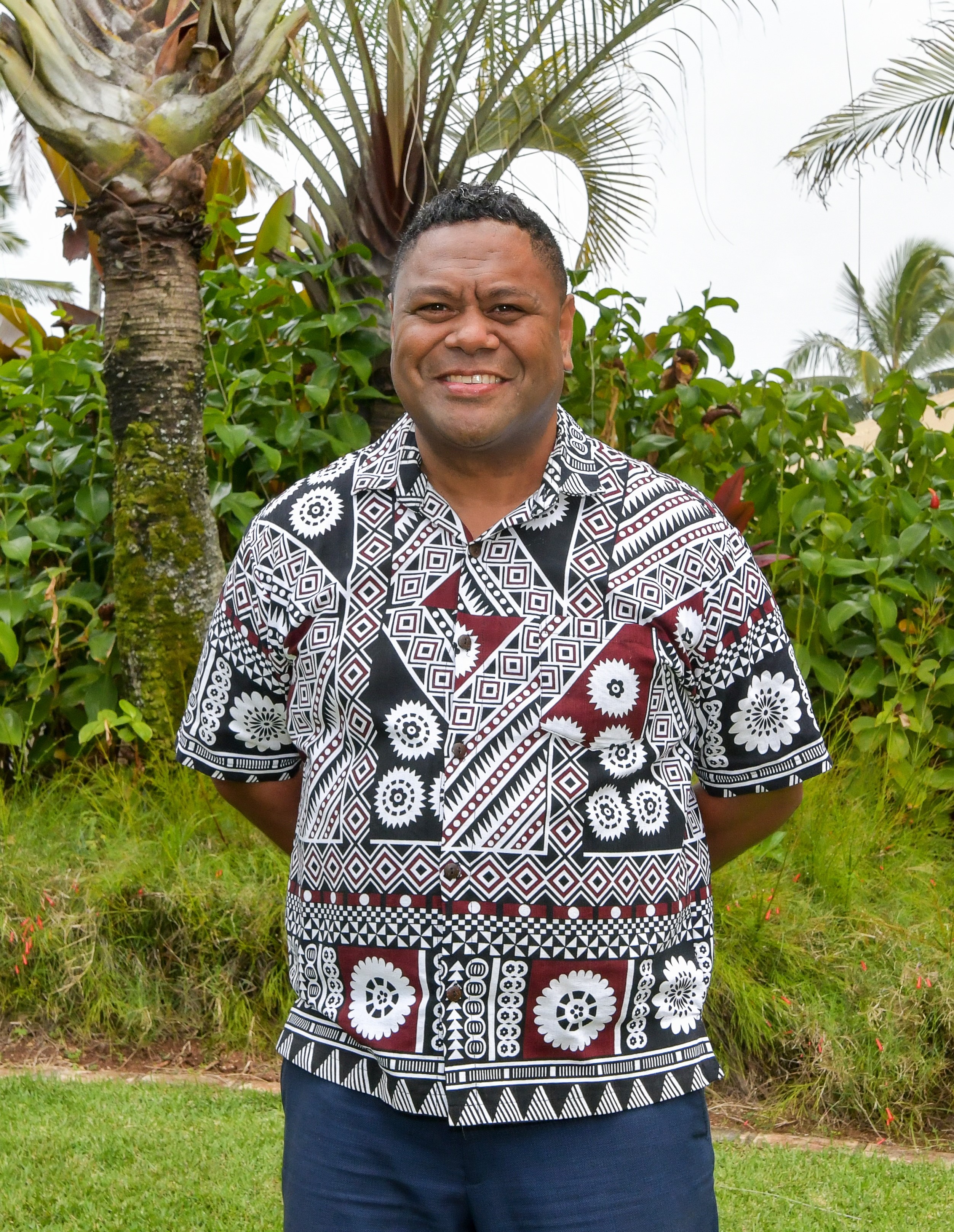 photo of Tai Vuniwai, Vice President of Human Resources at the Polynesian Cultural Center