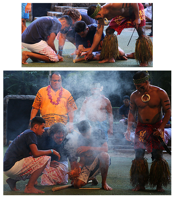 Samoan fire making