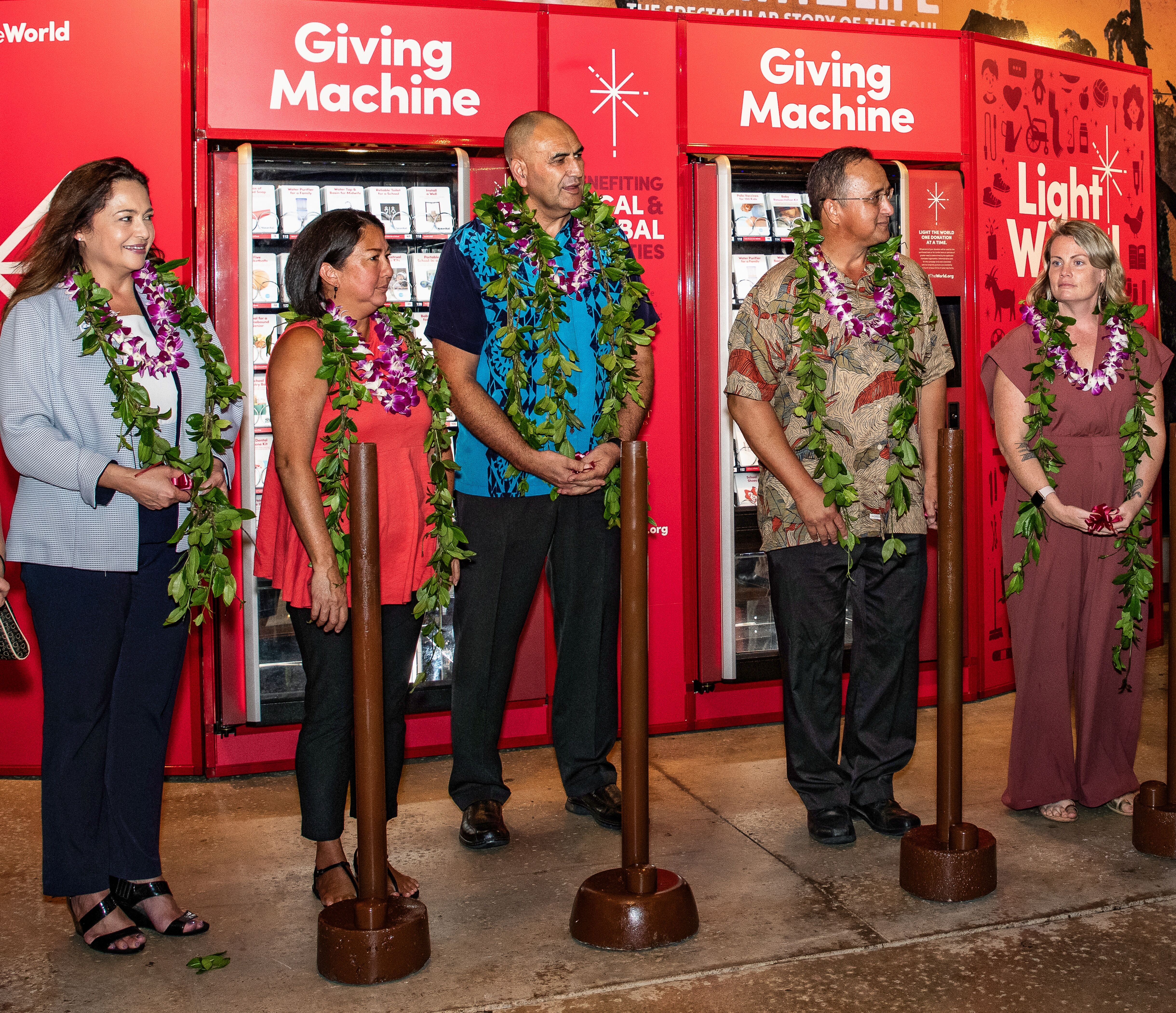 Polynesian Cultural Center hosts holiday ‘Giving Machines’
