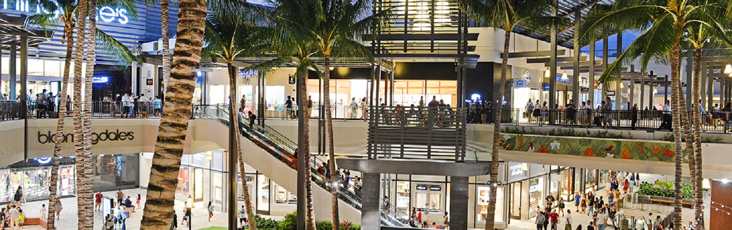 Artists rendition of the Ala Moana Shopping Center