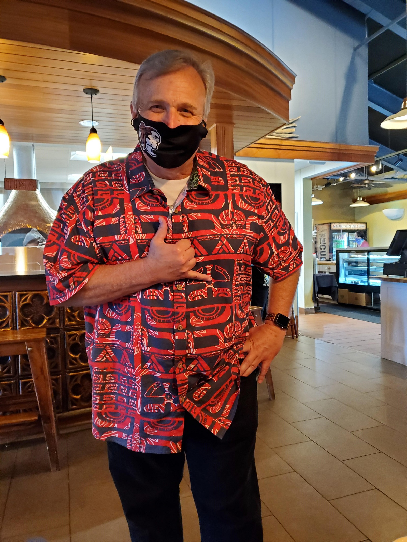 Greg Maples, the Manager of Food Services at the Polynesian Cultural Center, in Pounders Restaurant