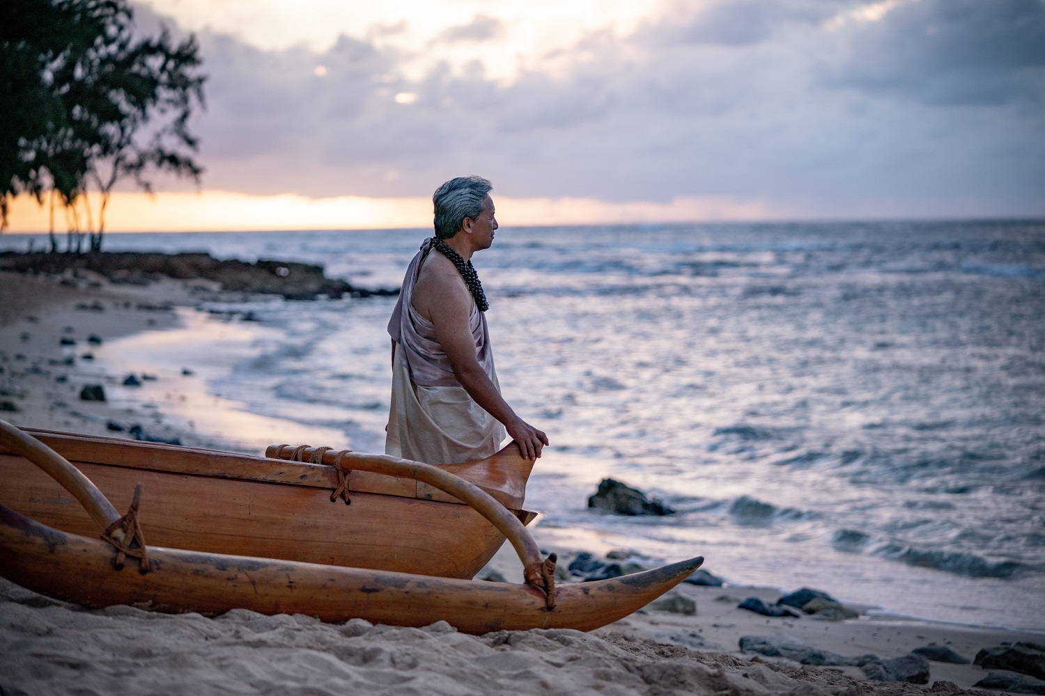 image showcases the connection Hawaiians feel between their culture and the sea.