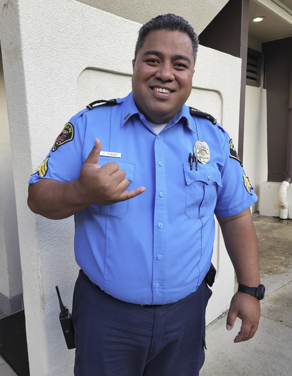 Photo of Safety Officer Funaki at the Polynesian Cultural Center