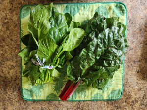 spinach and chard