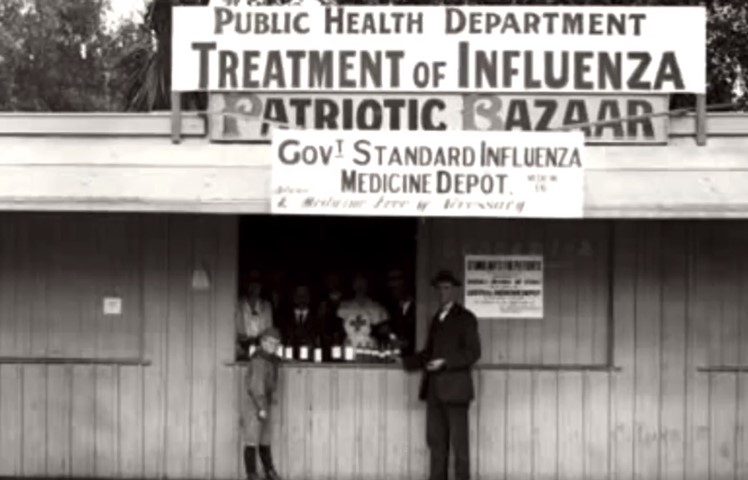 Image from video of Influenza Outbreak in Aotearoa