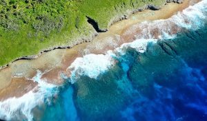 Cook Islands Atiu Deep Blue Water