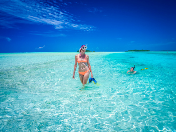 Snorkeling on Cook Islands