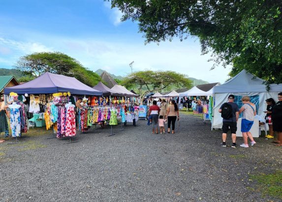 Cook Island Morning market