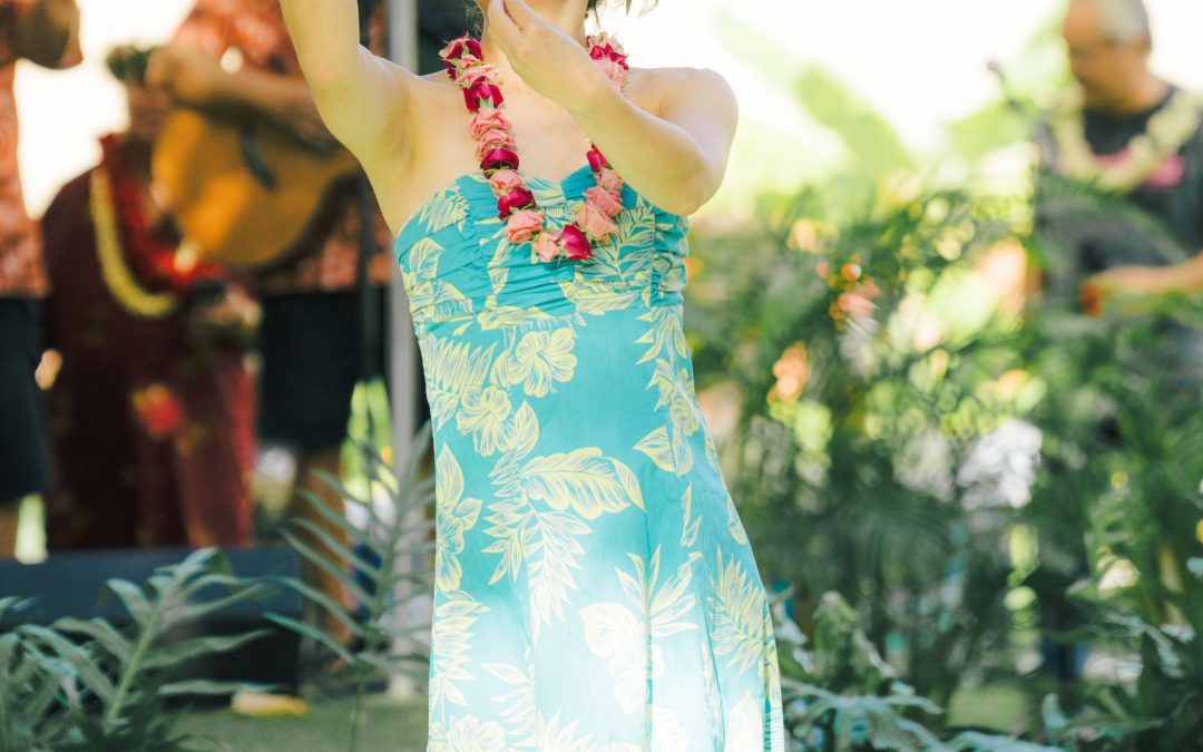 The grace and beauty of hula.